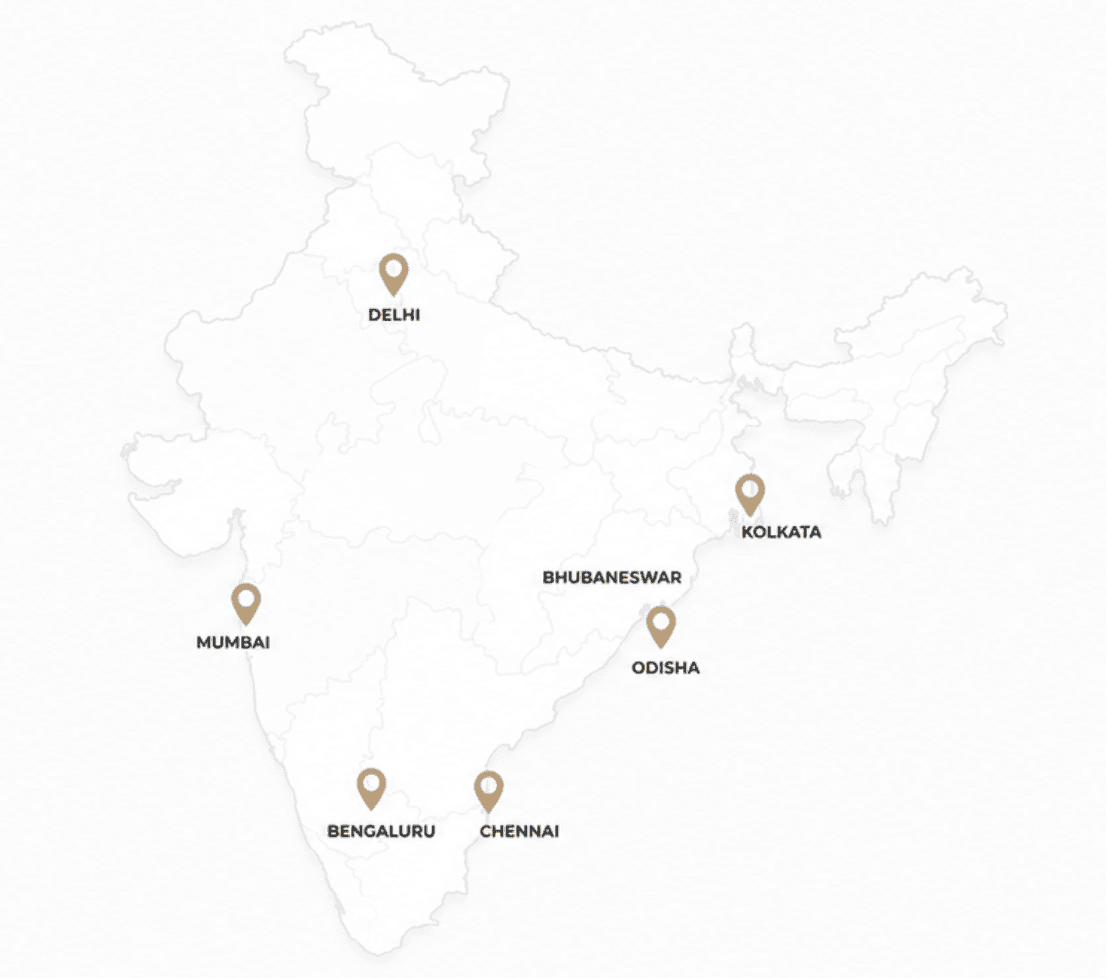 India coverage map